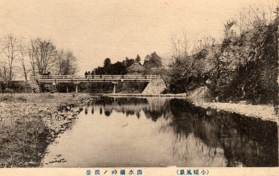 清水橋畔の流蛍